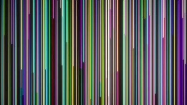 Parlak çizgileri olan soyut renkli arkaplan, canlandırılmış canlı duvar kağıdı