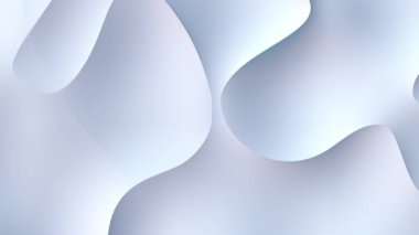 Yavaş çekim soyut kabartmalı yüzeyin açık renkli canlı animasyonu, animasyon duvar kağıdı, 4K arkaplan