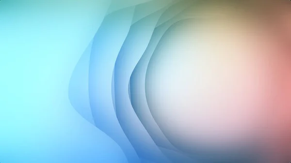 Abstract Illustration Holographic Colour Soft Blurred Edges Cgi Futuristic Wallpaper — Stock Photo, Image
