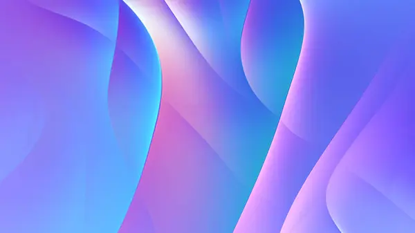 Abstract Illustration Holographic Colours Desktop Wallpaper Stock Photo