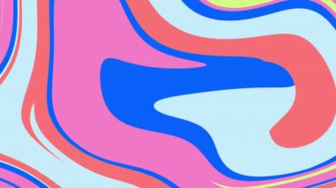 hareketli duvar kağıdı, soyut renkli animasyon türbülans ve yer değiştirme efektleri, 2D canlı arkaplan