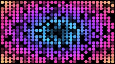 Opaklık efektleri ve radyal gradyan renklendirmesi, video şablonu, 4K soyut duvar kağıdı 4K