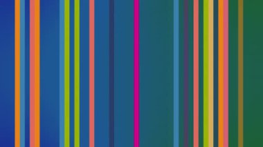 Yavaş hareket eden renkli katmanlar, geçiş arkaplanı, gelecekteki geometrik desenler 4K canlandırmalı arkaplan