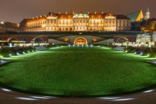 Castelo Real Varsóvia Monumento Lista Património Mundial Lugar Famoso Varsóvia — Fotografia de Stock