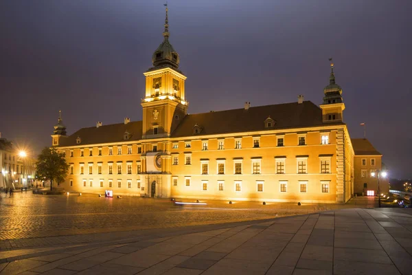 Castelo Real Varsóvia Monumento Lista Património Mundial Lugar Famoso Varsóvia — Fotografia de Stock