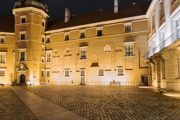 Королевский Замок Варшаве Памятник Всемирного Наследия Знаменитое Место Варшаве Столице Стоковая Картинка