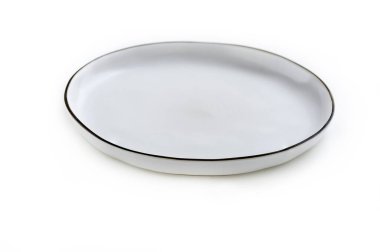 beyaz arkaplandaki plaka - çeşitli desenler