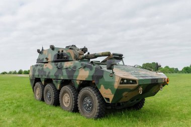 Tekerlekli şasi - 120 mm Rak Havan topu