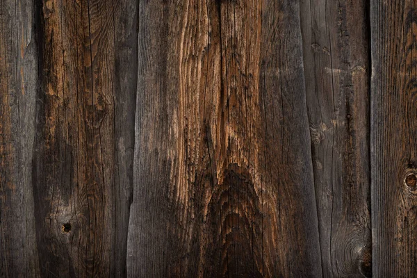 Tło Teksturą Brązowych Starych Desek Drewnianych — Zdjęcie stockowe