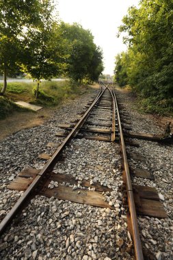 Kırsal kesime demiryolu döşenmiş..
