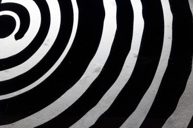 beautiful black and white background pieces of circle graphics symbol