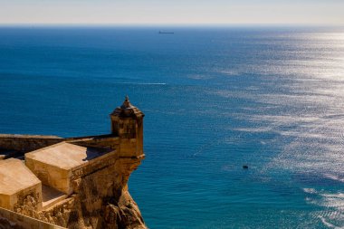 beautiful viewpoint castle of saint barbara alicante city view hisoania landmark