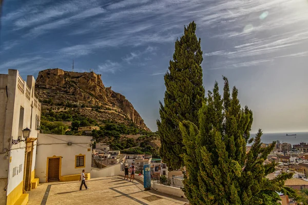 Ermita Santa Cruz Alicante Spanien Einem Sonnigen Heißen Tag — Stockfoto