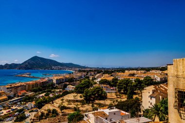 Altea 'da deniz manzarası çok güzel.