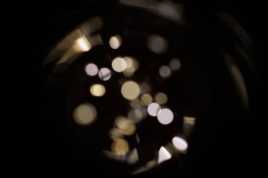 Altın bokeh ile sevimli bir arkaplan