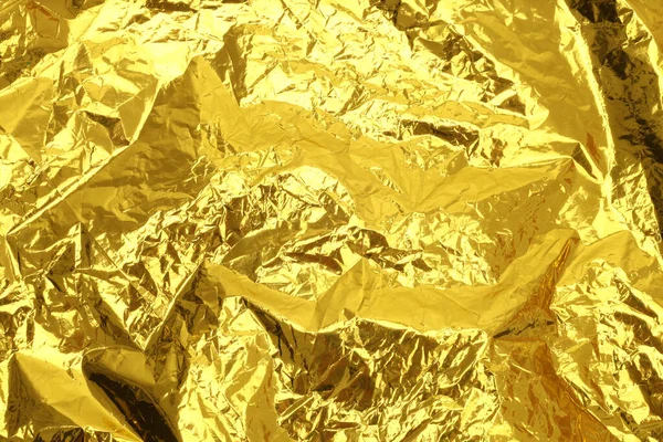 Χρυσό Και Μπρούτζινο Γκλίτερ Τσαλακωμένο Χαρτί Αφηρημένη Λάμψη Λάμψη Υφή — Φωτογραφία Αρχείου