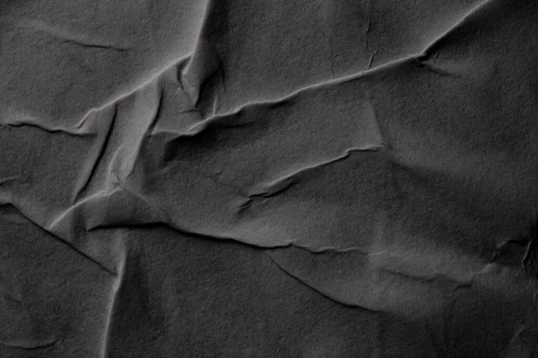Islak Gri Siyah Buruşuk Çatlak Kağıt Boş Tahıl Dokusu Kopya — Stok fotoğraf