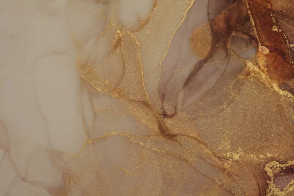 Kunst Abstraktes Aquarell Flow Blot Malerei Farbe Leinwand Marmor Textur — Stockfoto