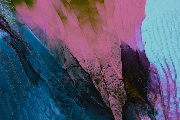 Soyut Akrilik Suluboya Lekeli Boya Renkli Kağıt Dokusu Arkaplanı — Stok fotoğraf