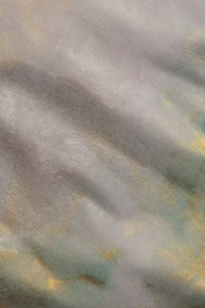 Parede Pintura Textura Papel Aquarela Abstrato Ouro Nacre Fundo Espaço — Fotografia de Stock