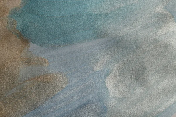 水彩纸纹理画墙 珍珠和米色大理石复制空间背景摘要 — 图库照片