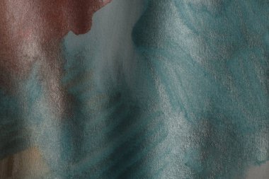 Soft wet watercolor paper texture light and shadow painting paper. Abstract nacre marble copy space background.