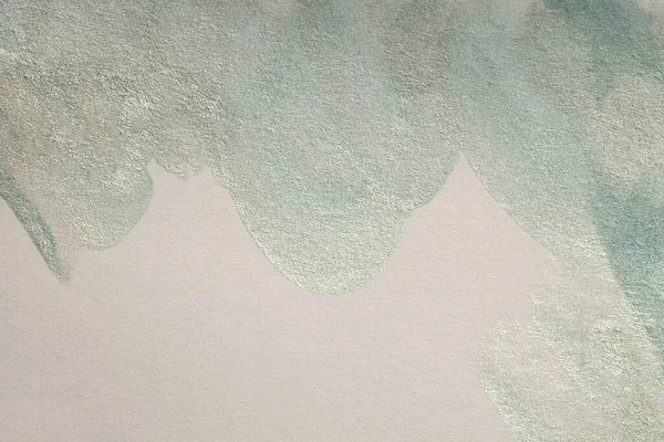 Macio Molhado Aquarela Papel Textura Mancha Pintura Parede Abstrato Nacre — Fotografia de Stock