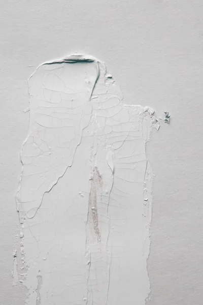 Grauer Pinselstrich Auf Graue Leere Wand Hintergrund Der Abstrakten Textur — Stockfoto