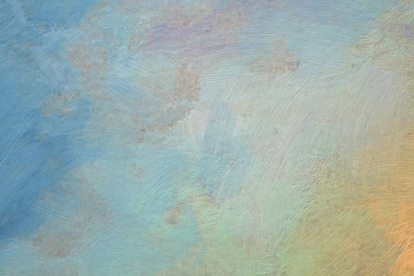 Sanat Yağı Akrilik Leke Bezi Duvar Boyası Soyut Doku Pastel — Stok fotoğraf