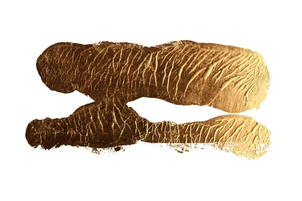 Золотий Бронзовий Блискучий Пензлик Розмальовує Мазок Абстрактний Сяючий Блиск Плями — стокове фото