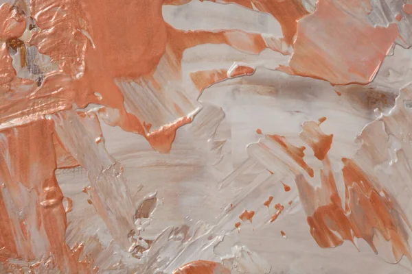 Художественное Масло Акриловое Пятно Холст Стены Живописи Абстрактный Цвет Nacre — стоковое фото