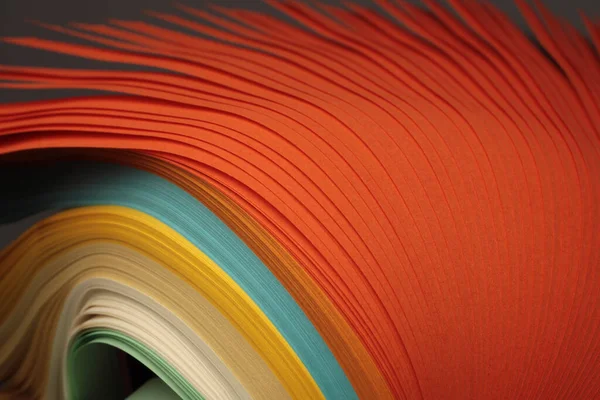 Renkli Dalga Kağıdı Soyut Doku Arkaplanı — Stok fotoğraf