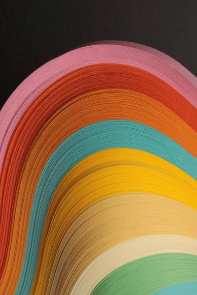 Цветная Полоса Волн Абстрактный Текстурный Фон — стоковое фото