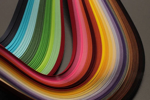 Kolor Taśmy Fali Linii Papieru Streszczenie Tekstury Tła — Zdjęcie stockowe
