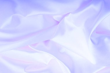 İnci holografik dalga kumaş ipeği tüttür. Soyut doku yatay kopyalama alanı arkaplanı.