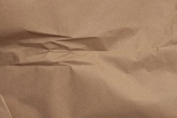 Alçı Defteri Buruşmuş Bej Paket Eski Işi Kağıt Boş Doku — Stok fotoğraf