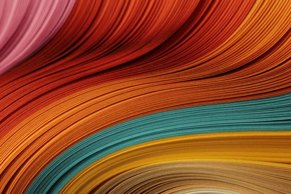 Farbstreifen Gradient Wellenkörnchen Papier Hintergrund Der Abstrakten Textur — Stockfoto