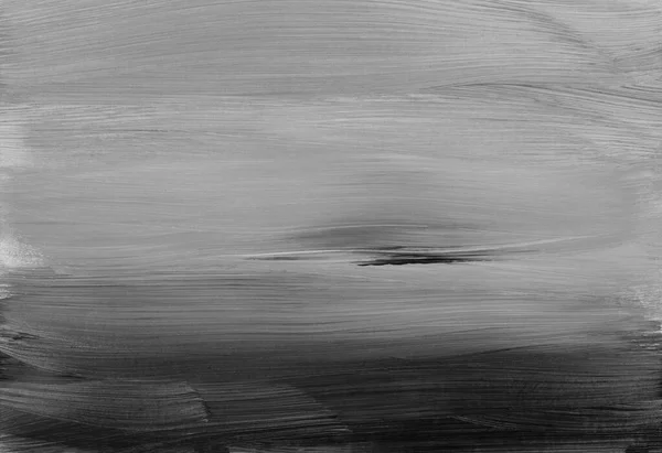 Abstracto Acrílico Pared Pintura Manchas Aceite Blanco Negro Color Lienzo — Foto de Stock