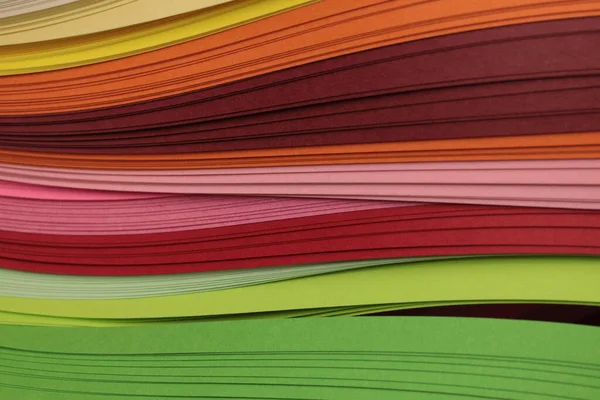 Farbverlauf Streifen Welle Papier Leer Hintergrund Der Abstrakten Textur — Stockfoto