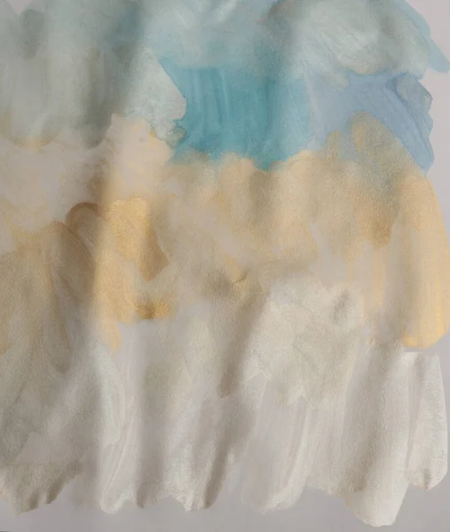 Yumuşak Suluboya Kağıt Desen Işık Gölge Boyama Duvarı Soyut Beyaz — Stok fotoğraf
