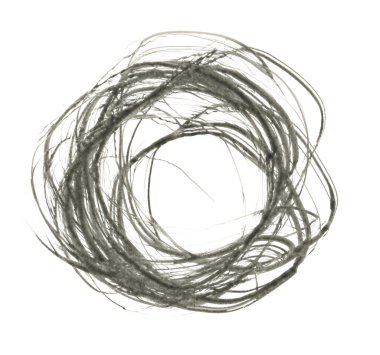 Art scrawl line brushstroke painting smear ink pen blot. Abstract contrast wet stain on white background.