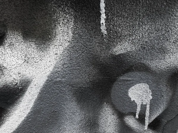 接ぎ木穀物汚れた質感の壁 要旨黒と白の水平背景 — ストック写真