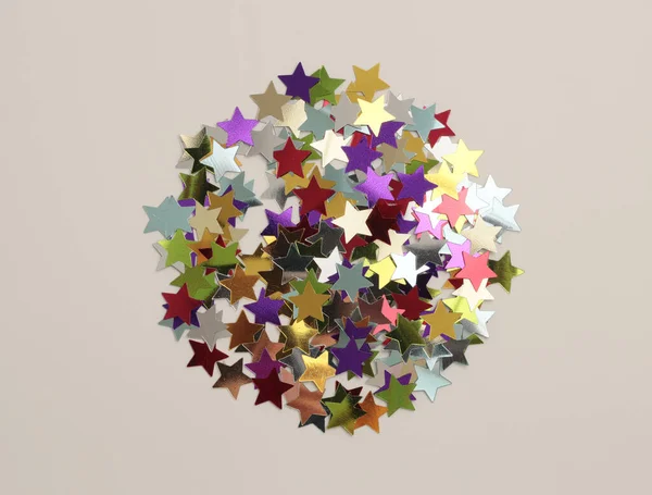 Λάμψη Λάμψη Αστέρι Glitter Κύκλο Φύλλο Χάρτινο Πλαίσιο Κενό Αφηρημένο — Φωτογραφία Αρχείου