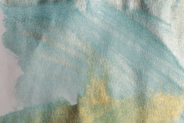 Grano Húmedo Acuarela Papel Textura Blot Pintura Pared Abstracto Nácar —  Fotos de Stock