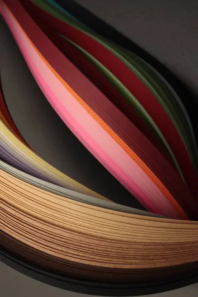 Art Color Remsa Lutning Regnbåge Våg Linje Papper Abstrakt Struktur — Stockfoto