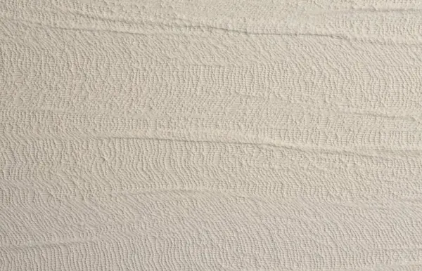空皱皱湿工艺帆布空白纹理复制空间波背景 灰米色的色泽 — 图库照片