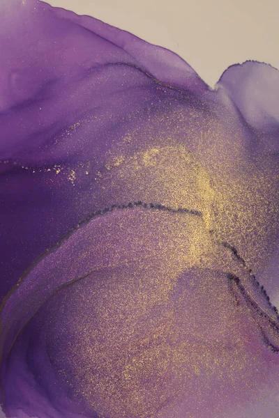 Art Abstract Aquarelverf Alcohol Inkt Stroom Blot Schilderen Rook Textuur — Stockfoto