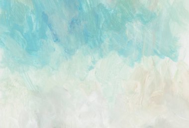 Art Suluboya ve Akrilik el lekeli resim çizdi. Soyut doku nötr pastel renk boyası kopyalama arkaplanı.
