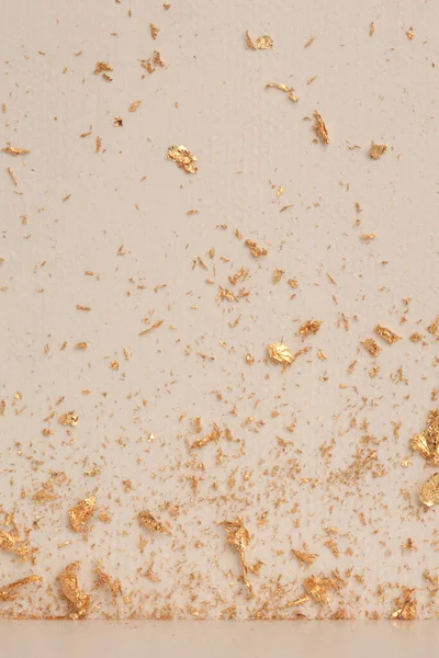 Papier Textur Glühen Malerei Schandfleck Wand Abstraktes Gold Perlmutt Und — Stockfoto