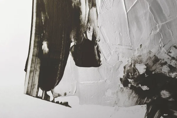 Λάδι Τέχνης Και Ακρυλικό Επίχρισμα Blot Καμβά Ζωγραφική Stucco Τοίχο — Φωτογραφία Αρχείου